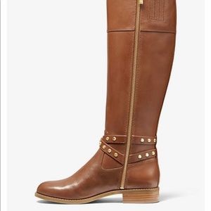 Michael kors leather boots